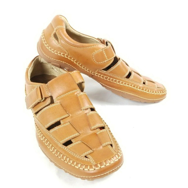 GBX Sentaur Mens Leather Lined Outdoor Casual Shoes Fisherman Sandals 9M eBay