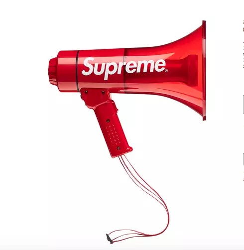 Supreme Pyle Waterproof Megaphone New Red In Hand FW21