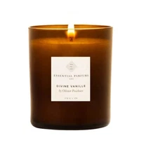 New Essential Parfums Paris Divine Vanille Candle Oliver Pescheux 270 g 9.5 oz
