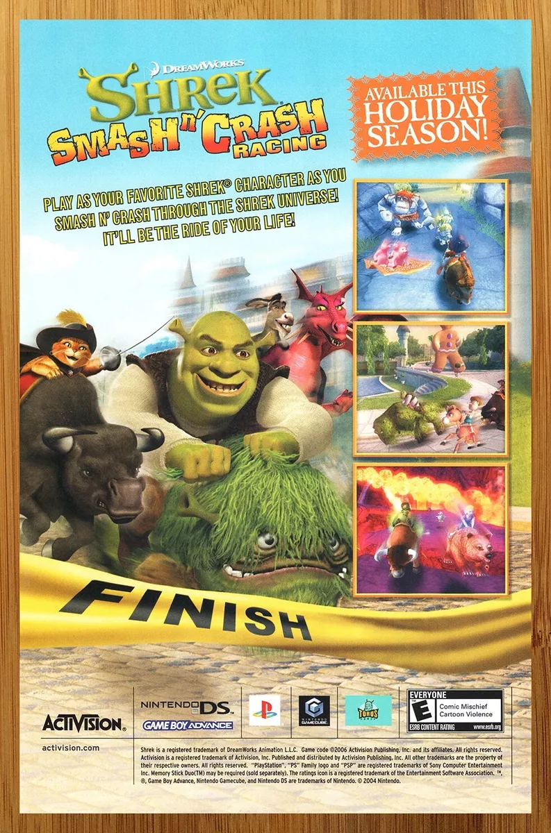 Shrek Smash n' Crash Racing (2006)