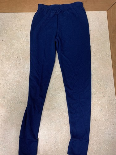 LL Bean Boys Kids Medium Navy Long Underwear Pants Activewear Pant Power Dry - Picture 4 of 10