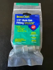 Brasscraft PSSD-43 1/2" Male Gas Fitting NEW