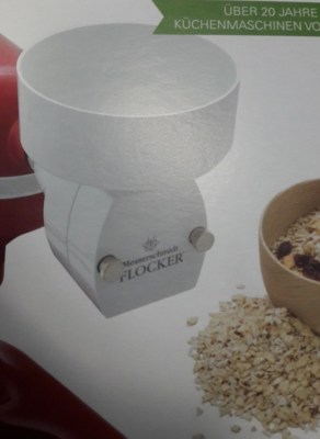 Flocker Flockenbar Quetsche Kitchen-Aid Kitchen Aid Aufsatz 