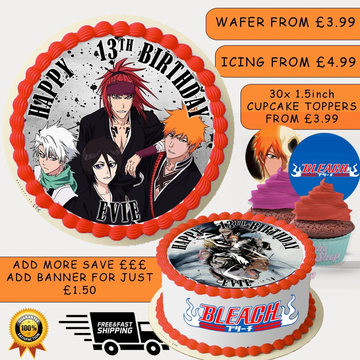 Top 119+ bleach anime cake latest in.eteachers