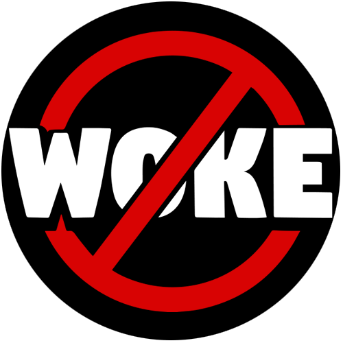 Anti Woke Wokismus Non PC politi Button Anstecker Aufkleber Auto-Magnet Aufnäher - Picture 5 of 5