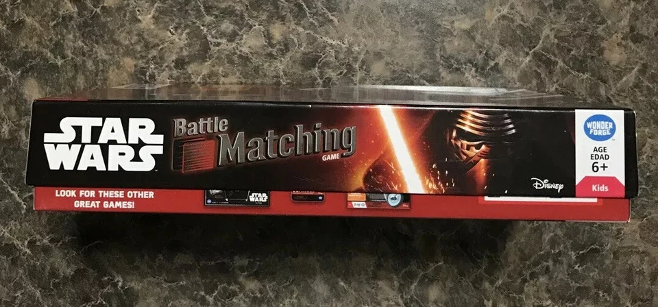 Disney Star Wars the Force Awakens Battle Matching Game Memory New - Image 3 of 4