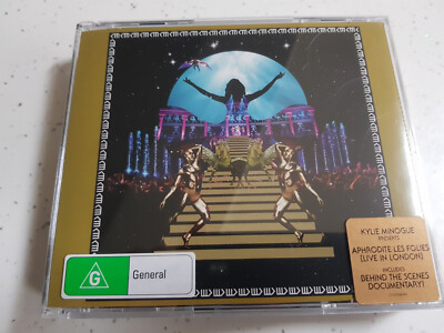 Kylie Minogue Aphrodite Les Folies Live-  2 x CD + 1  DVD - New
