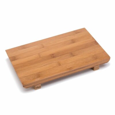 THY COLLECTIBLES Sashimi Sushi Bamboo Serving Geta Plate - Japanese Style...
