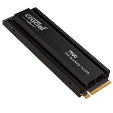 Crucial T500 2TB SSD PCIe Gen4 NVMe M.2 Internal Gaming PS5 SSD with Heatsink,