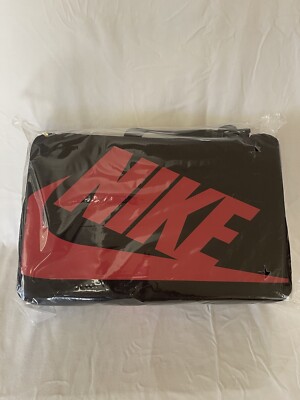 Nike Crossbody Shoe Box Bag (12L) Black/Red One Size | eBay Nike Crossbody Shoe Box Bag (12L) Black/Red One Size | eBay
