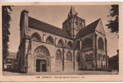 CPA - EVREUX - Kirche Saint-Taurin (für die Gräfin von Villesboisnet)