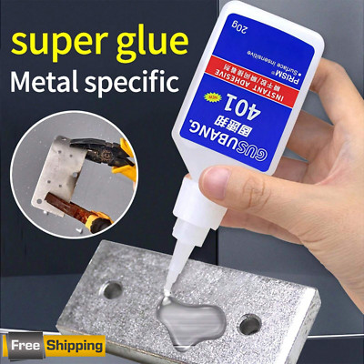Super Fast Thin Super Glue Premium Quick-Drying Adhesive for Metal & Wood