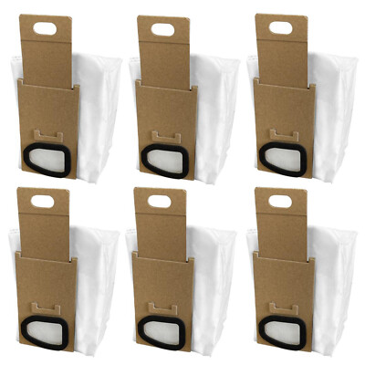 2/4/6/10pcs Dust Bag For Roborock H7 H6 Vacuum Cleaner Non-Woven Dust Dust Bags