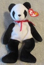 Ty Beanie Baby Fortune the Panda  DOB December 6, 1997MWMT Free Shipping