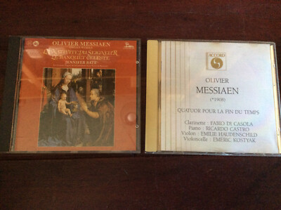 Olivier Messiaen [2 CD Alben] Quatuor Pour La Fin Du Temps +Nativite du Seigneur