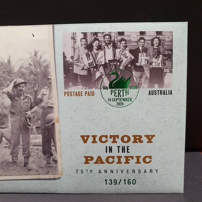 2020 Perth Stamp Coin Show Day 1 Victory in the Pacific 