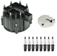 Distributor Rotor Cap & Spark Plugs Kit ACDelco For Buick Electra Pontiac LeMans