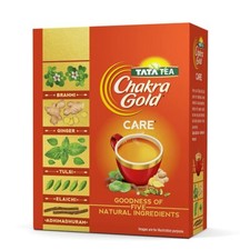 Tata Tea Chakra Gold CARE Tea -Ginger Tulsi E...