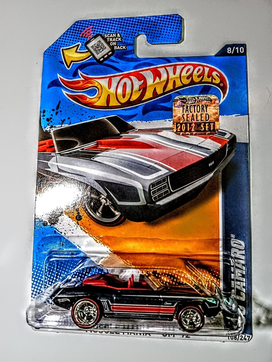 2012 Hot Wheels SUPER Treasure Hunt '69 CHEVY CAMARO