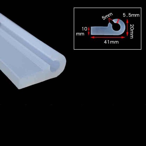 Silicone Rubber Seal Strip P-shape 1M Length for Oven Steamer Seal Multi Type - Picture 94 of 158