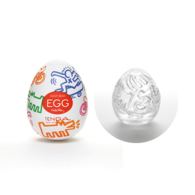 Tenga Keith Haring Egg Street male masturbator Sleeve Stroker Adult Sex Toy