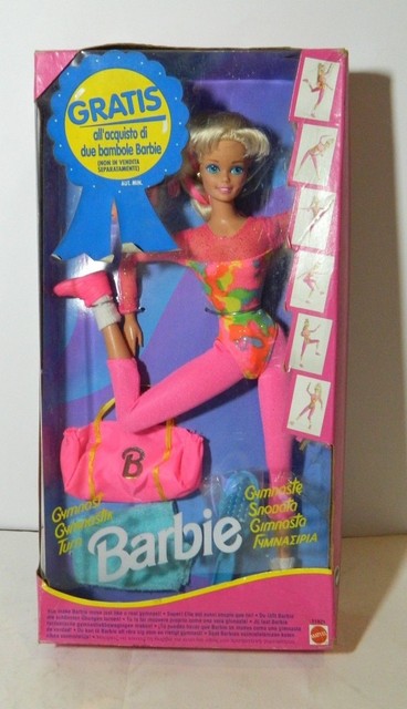 barbie snodata ginnasta