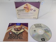 Microsoft Complete Baseball 1994 Edition Windows PC, 1994 Multimedia Reference