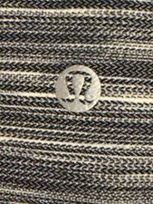 Lululemon Women s Scuba Full-Zip Hoodie Size 8 Nylon , Elastic, striped.