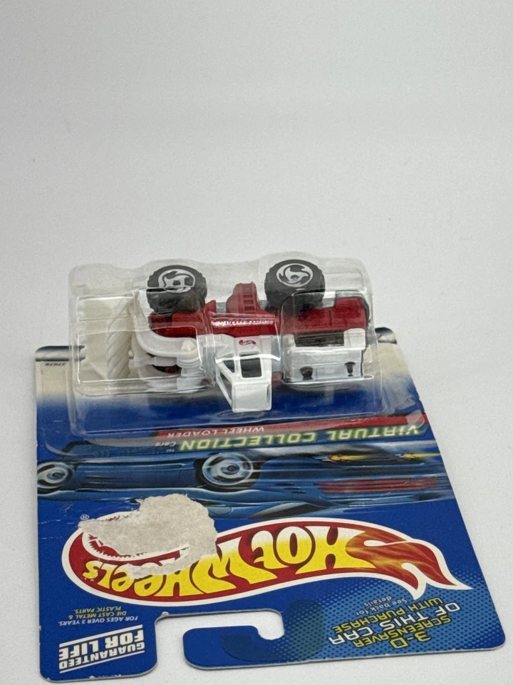 Vintage Hot Wheels Wheel Loader Virtual Collection 2000 Die Cast Car New Sealed - Image 3 of 4