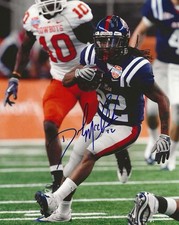 *DEXTER McCLUSTER*SIGNED*AUTOGRAPHED*PHOTO*OLE MISS*REBELS*FOOTBALL*COA*8