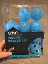 Indoor Pickleball Balls USAPA approved - 11 Pack - Blue 26 Hole