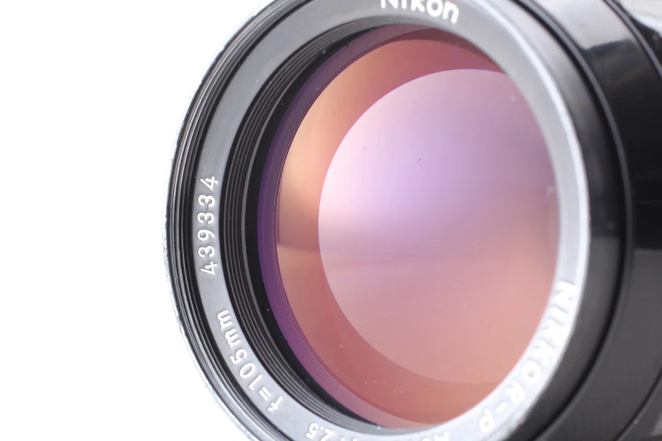 [Exc+5] Lente NIKON NIKKOR P AUTO105mm f2.5 de JAPÓN Foto 3 de 4