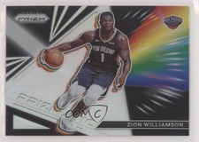 2021-22 Panini Prizm Prizmatic Silver Prizm Zion Williamson #5 0x7c