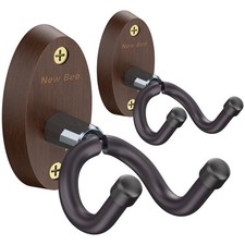 Ukulele Wall Mount, Guitar Wall Mount Hanger Hook Holder Stand Bracket with S...