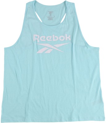 Reebok Womens Big Logo Tank Top, digglw, Plus Size, 2X
