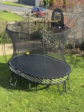 Springfree 11ft x 8ft Oval Trampoline with Accessories relocated by OEM to yours