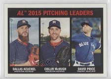 2016 Topps Heritage League Leaders David Price Collin McHugh Dallas Keuchel b3e