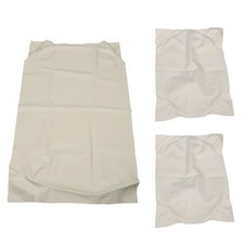 Golf Cart White Front Seat Covers Bottom TWO Backs For Club Car Ds1982-2000.5