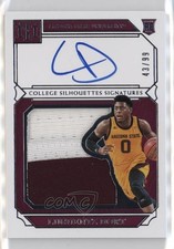 2019 Panini National Treasures Collegiate 43/99 Luguentz Dort #107 Auto zy6