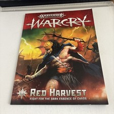 Warhammer Age of Sigmar: Warcry Red Harvest Rulebook (2021)