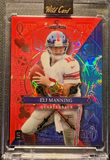 2024 Wild Card Jackpot Eli Manning 1/1 color match - NY GIANTS