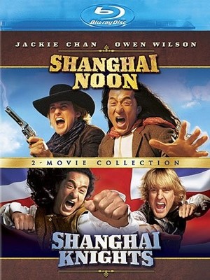 SHANGHAI NOON + SHANGHAI KNIGHTS New Sealed Blu-ray Jackie Chan Owen Wilson