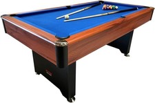 6FT Full Size Pool Table Ball Return System Home Billiards Set (S)