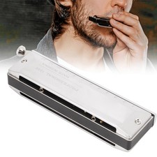 Chromatic Harmonica Metal 12 Holes 48 Tones Mouth Organ For Music Lovers