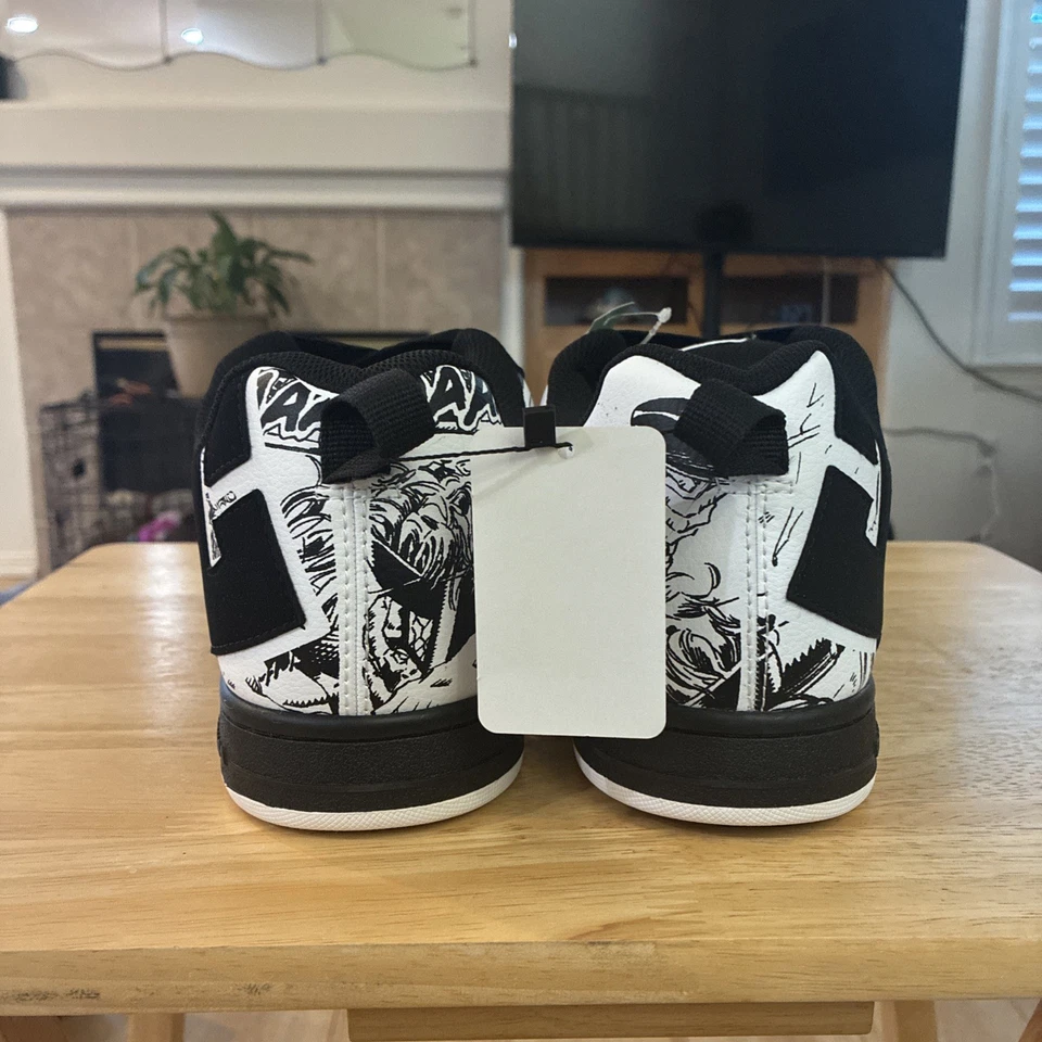 RARE DC Shoes Marvel Deadpool Men's DP Court Graffik Size 10 New with Box - Image 3 of 4