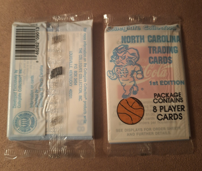 1989 Collegiate Collection North Carolina First Edition Pack | eBay