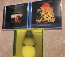 Tangerine Dream Lot Of 3 CDs HTF OOP - Island...