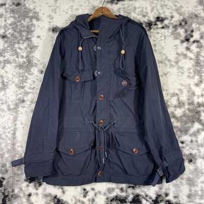 Polo Ralph Lauren Field Jacket Mens Size Small Blue Full Zip