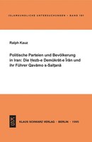 Ralph Kauz | Politische Parteien Und BevöLkerung In Iran | Taschenbuch | Deutsch