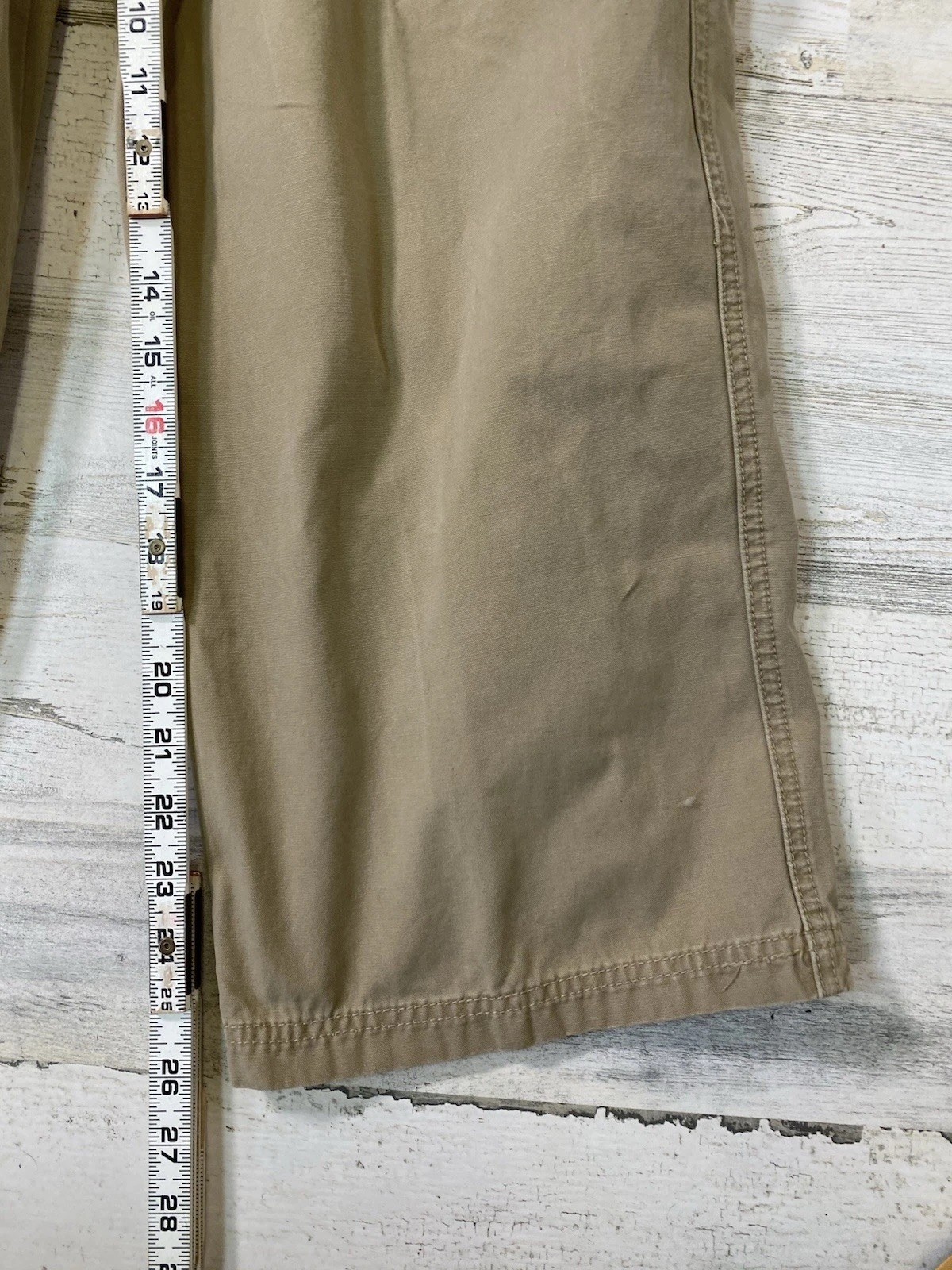 VTG JNCO Army Twill Pants Extremes Cargo Zombie Skater Sz 16 Fits 26.5”